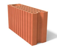 POTEAU 15JM 500X150X274 rés.10cm 3.60 pc au ml, palette de 80 blocs